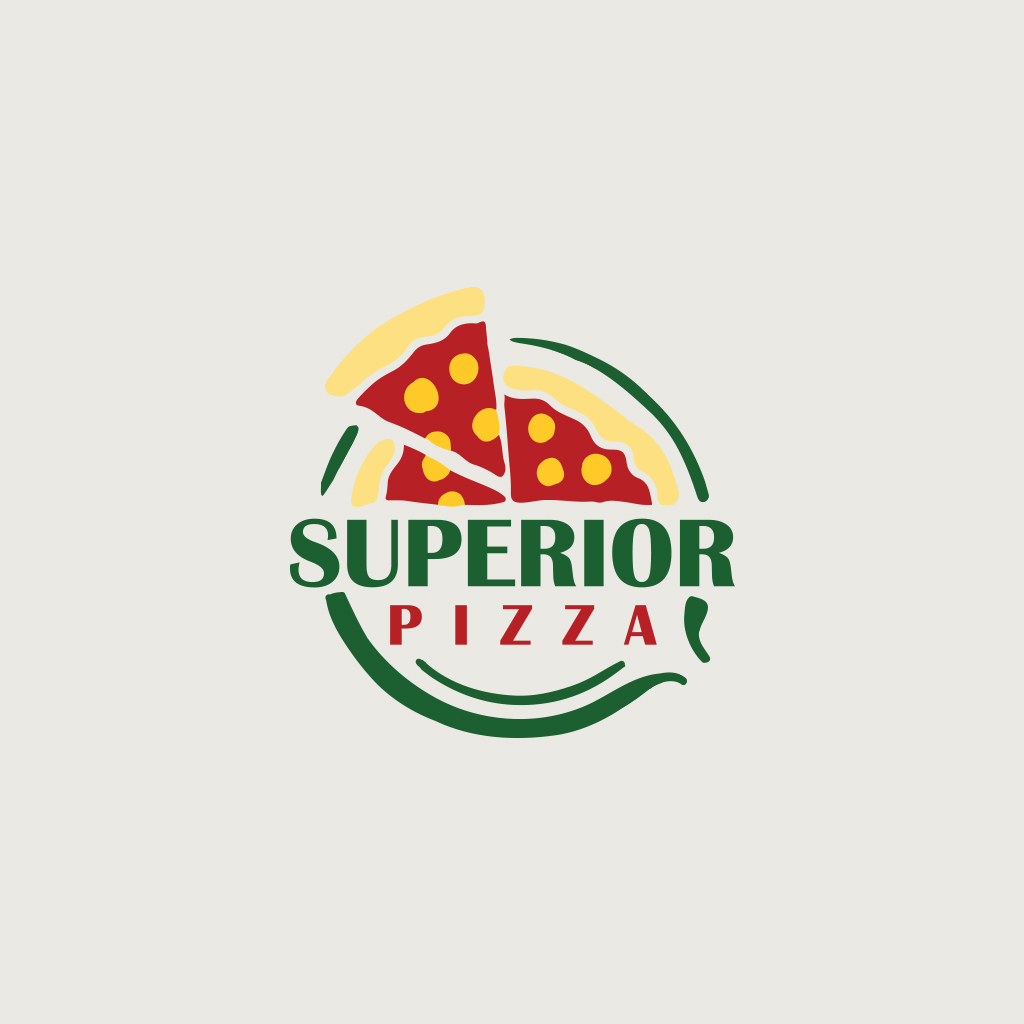 SuperiorPizza Logo desing
